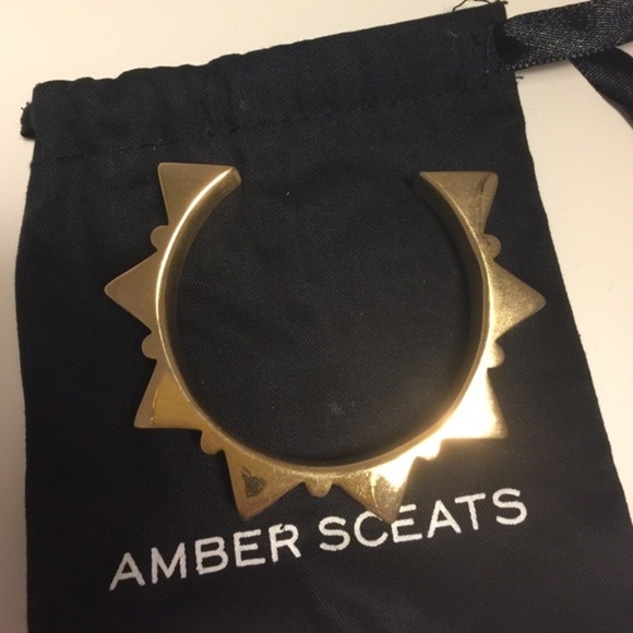 New Amber Sceats moonchild mother of pearl bangle - Picture 4 of 6